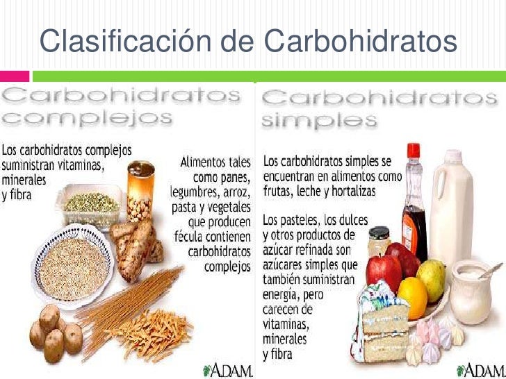 Carbohidratos saludables que no engordan