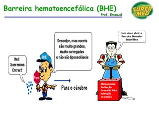 Prof. Emanuel
Barreira hematoencefálica (BHE)
 