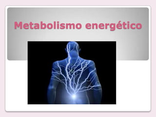 Metabolismo energético

 
