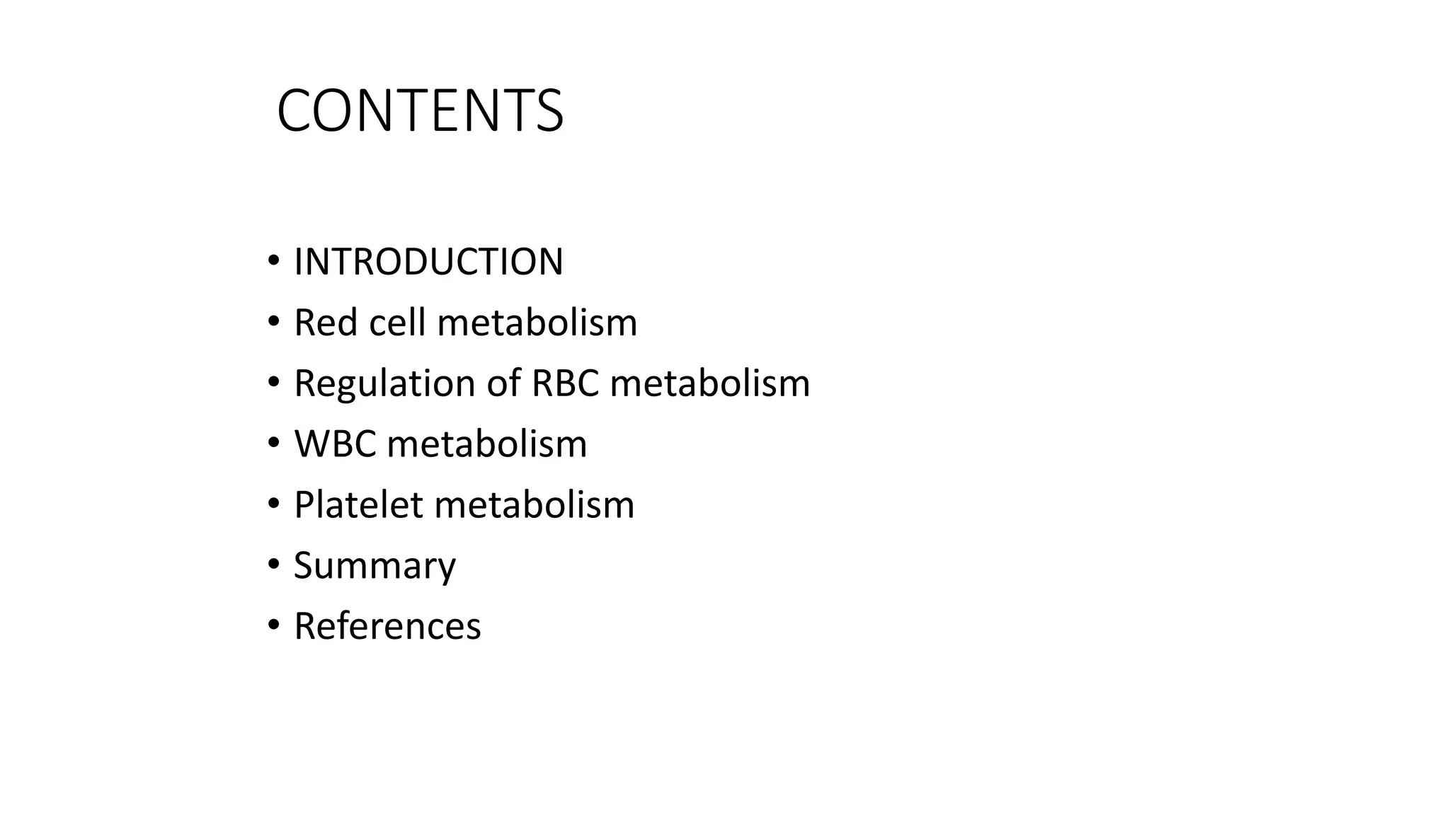 METABOLISM OF BLOOD CELLS in humans.pptx