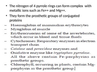 Fe METABOLISM OF PROTEINS & AMINO ACIDS.pptx