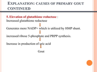 metabolism of purines and Gout.pptx