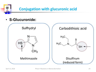 glutathione conjugation phase 2 Glutathione conjugation and protein modification resulting from metabolic  activation of pesticide metalaxyl in vitro and in vivo