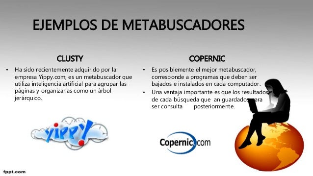 EJEMPLOS DE METABUSCADORES PDF EJEMPLOS DE METABUSCADORES PDF