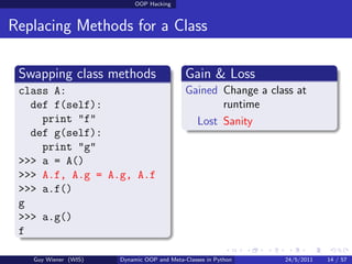 Meta-Classes in Python | PDF