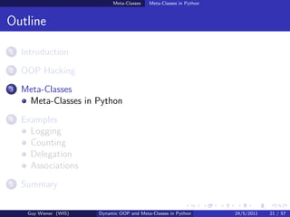 Meta-Classes in Python | PDF