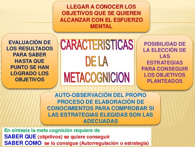 Metacognición