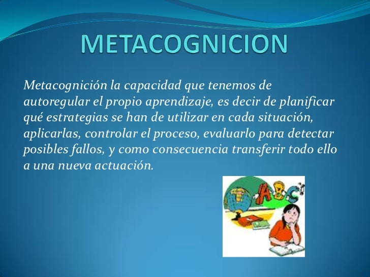 Metacognicion
