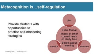 Metacognition | PPTX