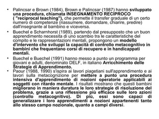 Metacognizione | PPT