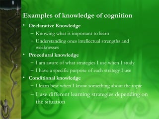 Metacogntion seminar | PPT
