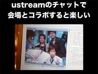 ustreamΥåȤ
ȥܤȘS
 