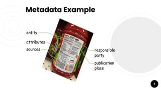 Metadata Examples And Reasoning Metadata | PPTX