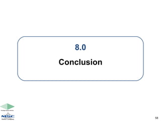 8.0 Conclusion 
