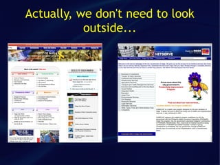 Actually, we don't need to look
           outside...
 