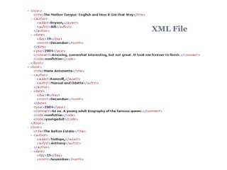 XML File 