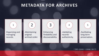 Metadata and Archival Discoverability | PPTX