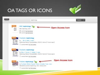 OA TAGS OR ICONS

 