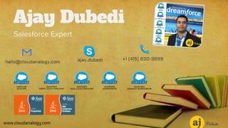 Ajay Dubedi
Salesforce Expert
www.cloudanalogy.com
+1 (415) 830-3899
hello@cloudanalogy.com ajay.dubedi
 