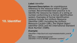 Dublin Core Metadata : Library’s Digital DNA | PDF