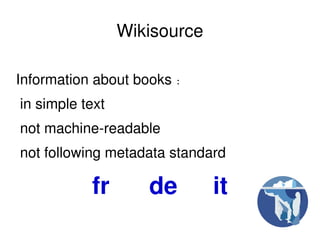 Metadata on Wikisource | PPT
