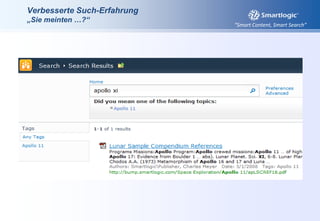 Filterung durch Metadaten