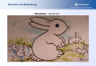 Keine SEO im IntranetFreitextsucheDas „lange Schwanz“ Problem20% des Inhalts „gewinnen” 80% der SuchenFreitextsuche ist ein stumpfes Instrument„Schwere“ Dokumente steigen, „leichte“ sinken!Welche sind die „richtigen Fragen“?