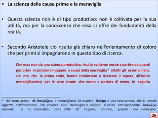 Metafisica A (Libro Primo della Metafisica) - Analisi e ...