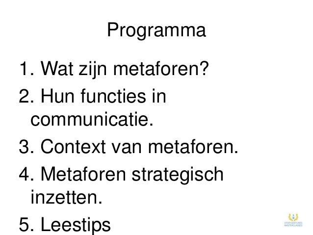 Metaforenworkshop