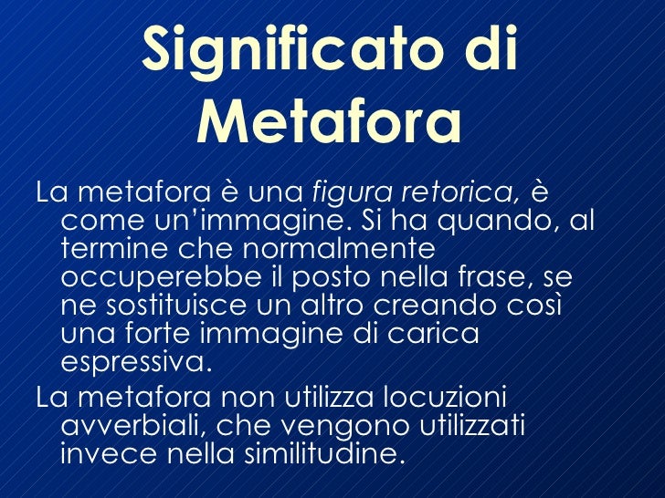 Metafore Per Il Futuro