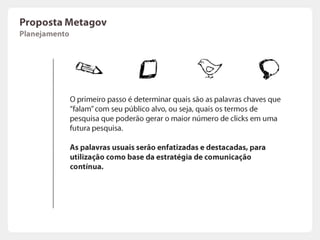 METAGOV EMPRRESARIALProposta de atuaçãoMetagov