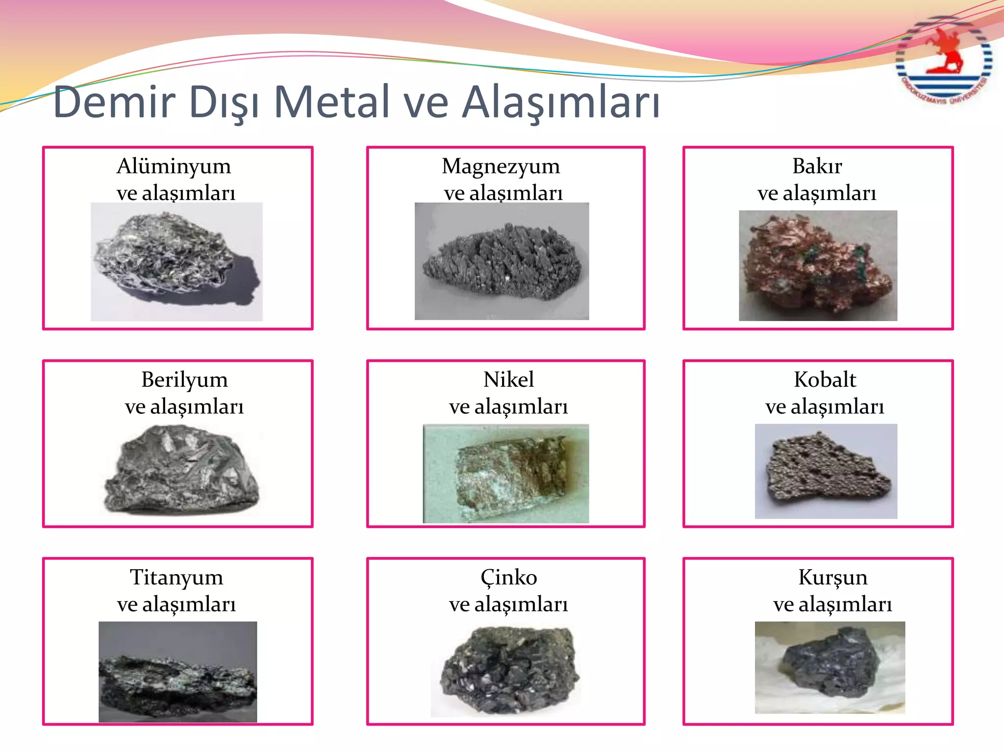 Metal yapı malzemeleri | PPTX