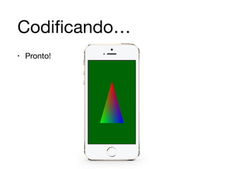 Codificando… 
• Pronto! 
 