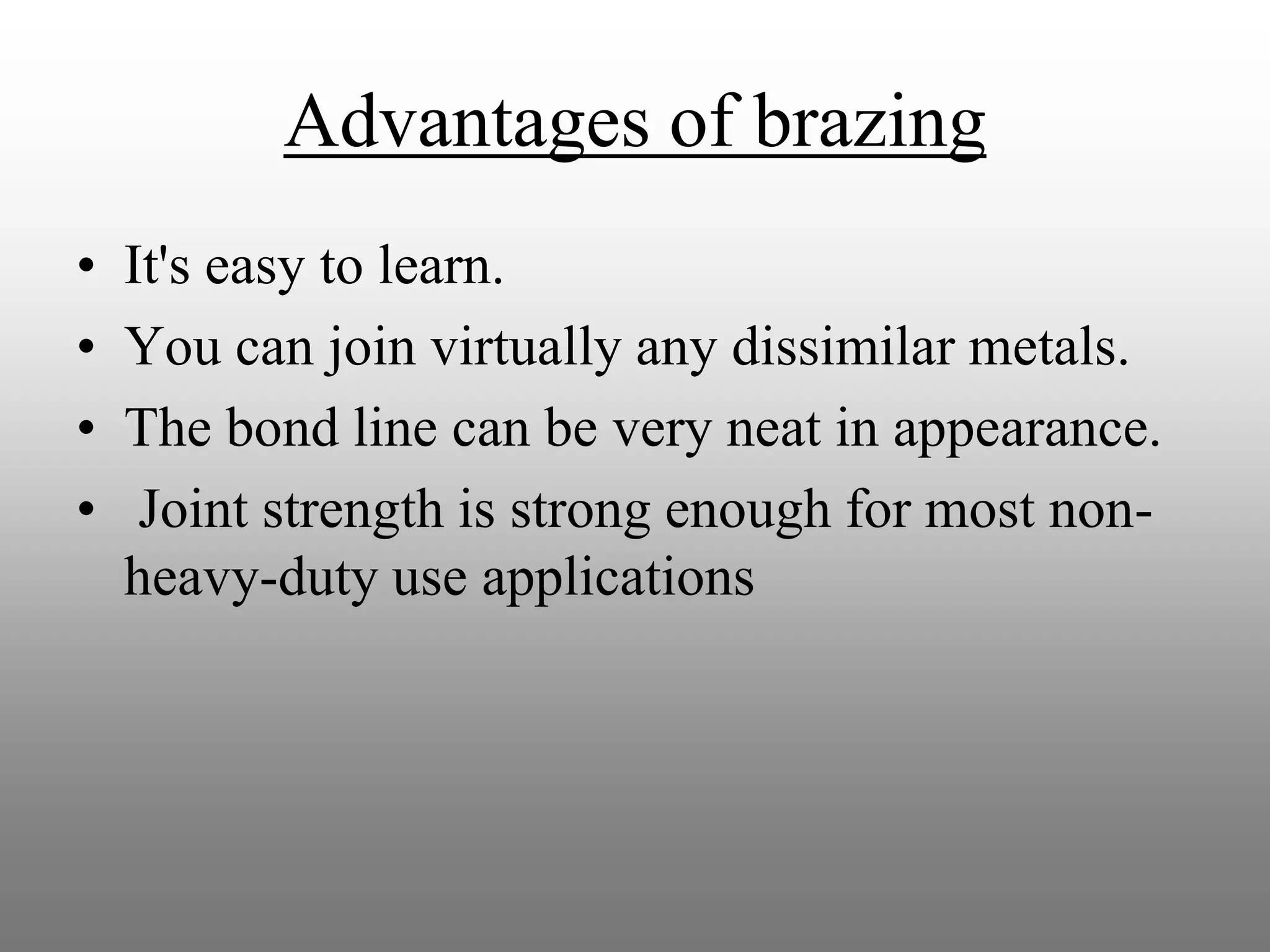 Metal brazing and soldering - processes | PPT