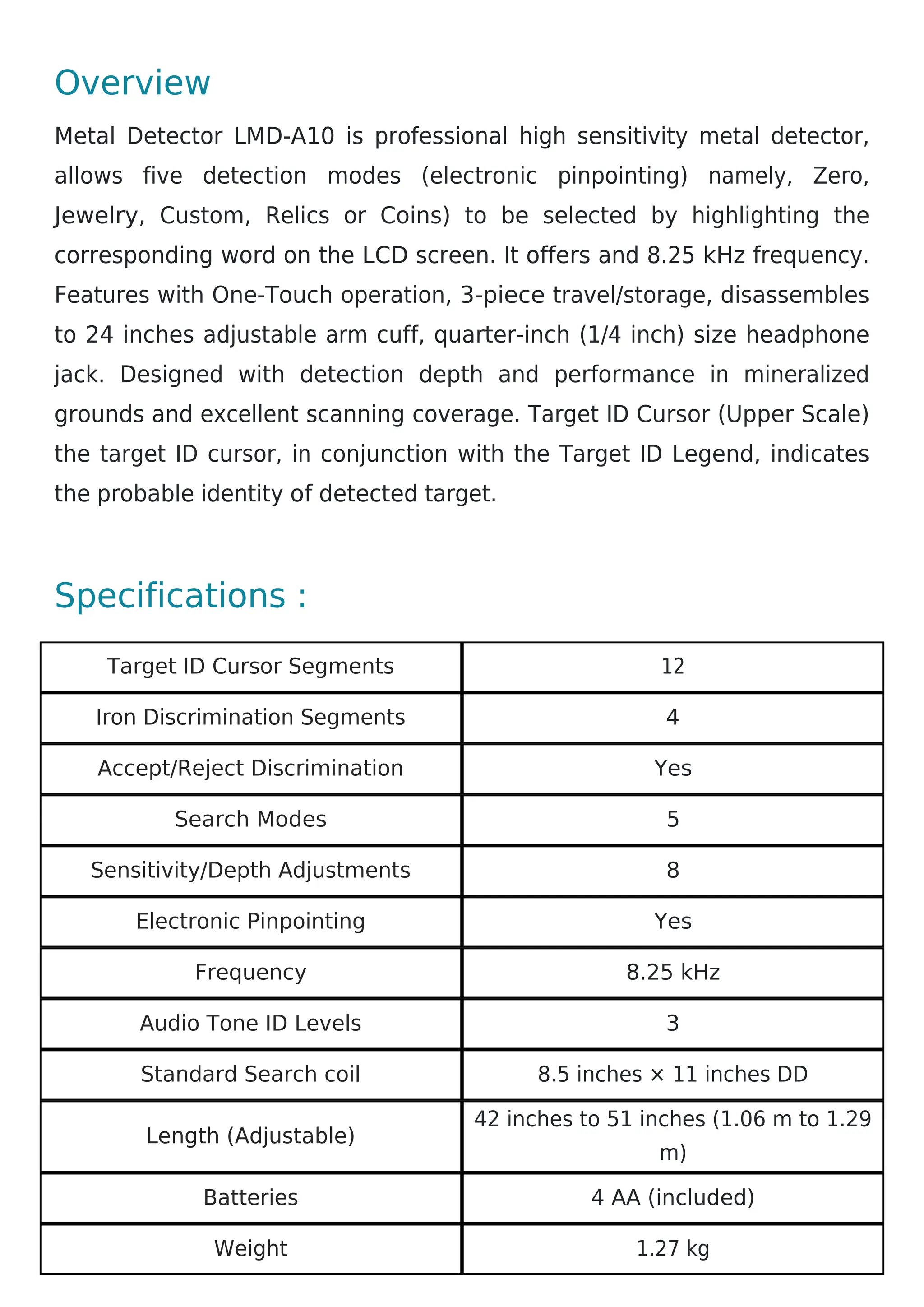 Metal-Detector | PDF