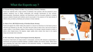 What the Experts say ?
 