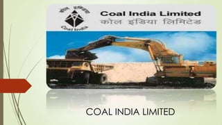 COAL INDIA LIMITED
 