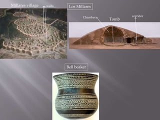 Chamber corridor
Millares village Los Millares
Bell beaker
walls
Tomb
 