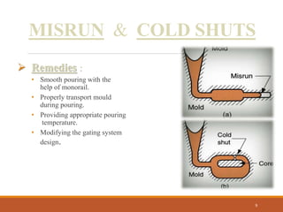 Metal casting defects 1 | PPTX