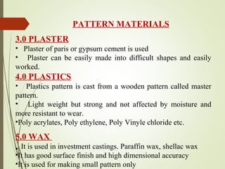 Metal casting processes | PPT
