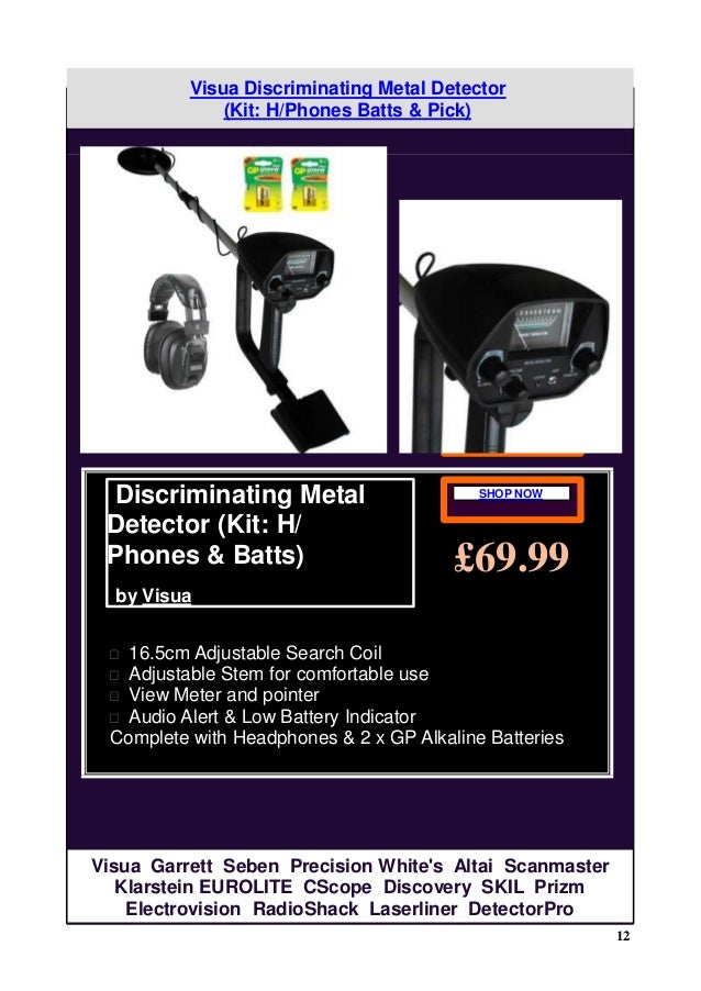 Metal detector seben