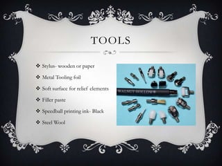 Metal embossing | PPTX