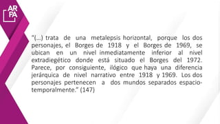 Metalepsis Examples Metalepsis narrativa | PPTX