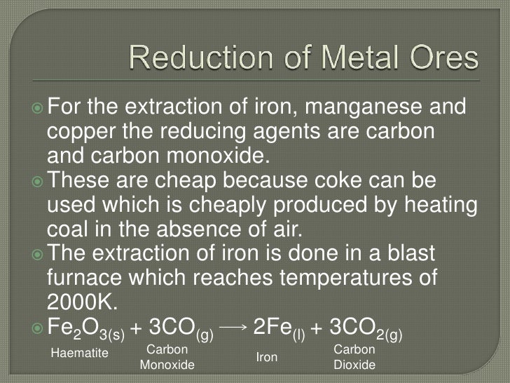 Metal extraction