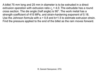 Metal forming processes with analysis | PDF