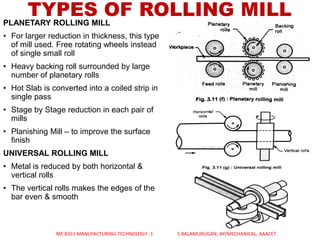 Forming Mill Process For Rim METAL FORMING PROCESS | PDF