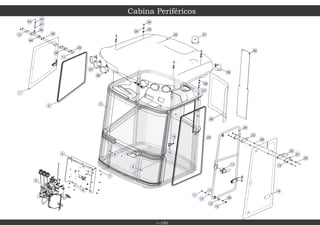 8
9
3
1
18
26
40
15
41
42
43
44
39
38
20
30
11
2
32
33
35
34
25
16
29
10
27
28
11
37
15
31
12
36
13
4
39
24
14
7
23
39
17
6
5
22
21
20
19
Cabina Periféricos
1-100
 