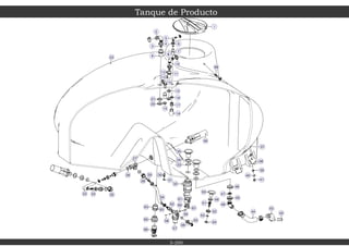 66
65
63
63
42
43
44
31
30
47
46
48
36
45
28
67
61
32
41
40
39
33
62
34
27
26
35
37
55
1
22
29
54
53
52
51
68
49
23
10
18
64
50
38
17
15
20
16
21
19
24
11
13
12
8
57
14
59
60
6
7
58
9
3
25
5
4
2
56
Tanque de Producto
5-200
 
