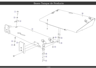 12
13
15
7
6
3
2
1
8
9
10
4
11
14
5
Bases Tanque de Producto
5-300
 