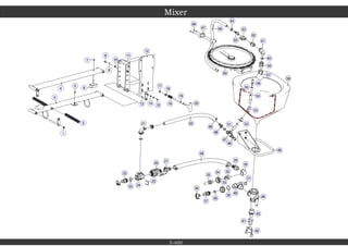 8
10
9
1
12
11
39
13 14
7
15
3
5
6
17
48
52
18
4
16
31
23
68
42
19
40
2
41
43
67
20
44
38
66
37
32
36
45
29
55
28
64
30
65
69
58
46
63
33
53
51
47
62
34
57
54
59
35
60
56
61
27
49
26
50
24
22
25
21
Mixer
5-400
 